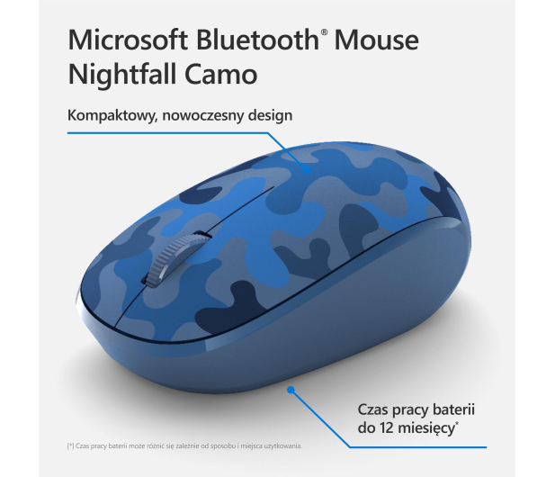 Microsoft Bluetooth Mouse Nightfall Camo - 695185 - zdjęcie 6